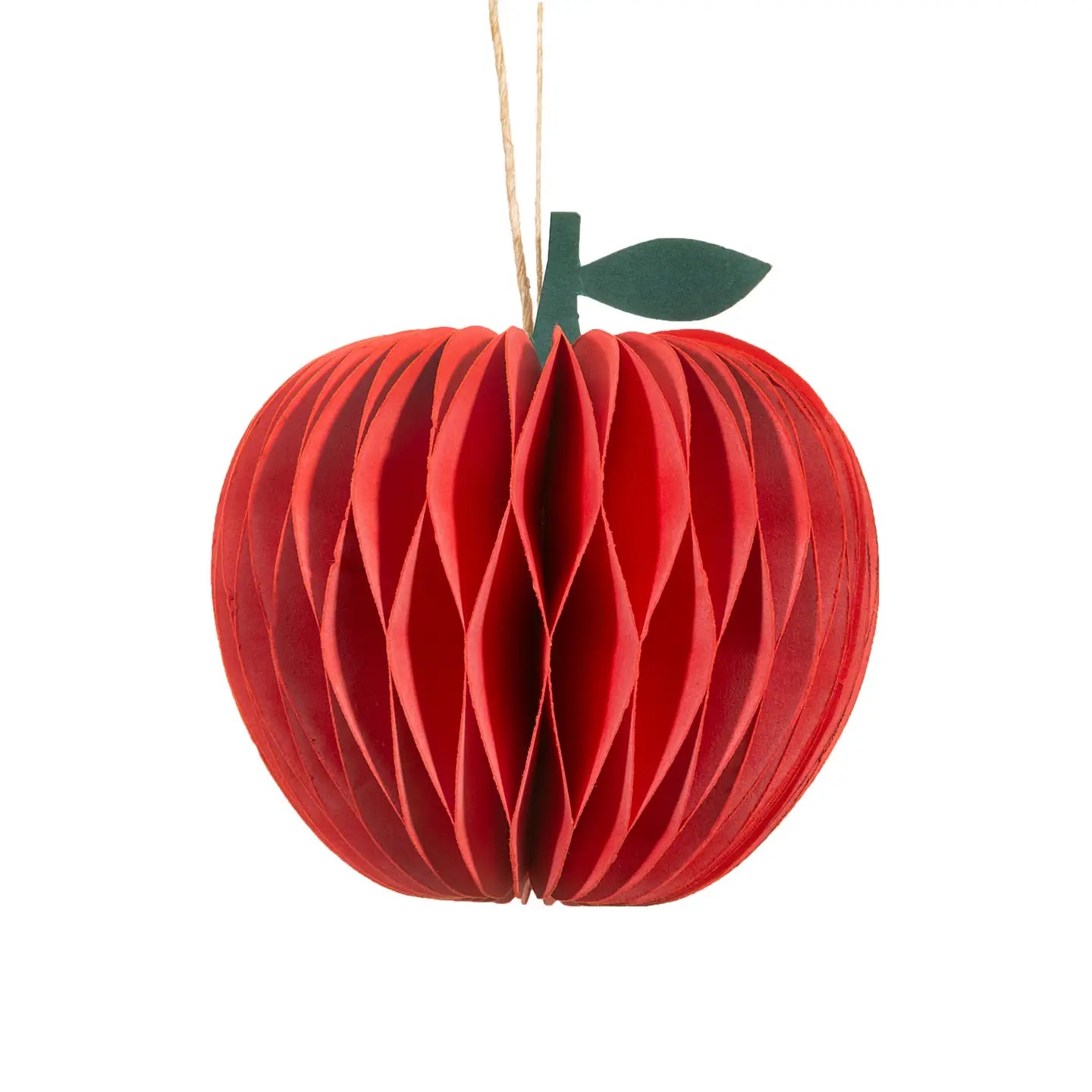 Apple honeycomb hanging decoration