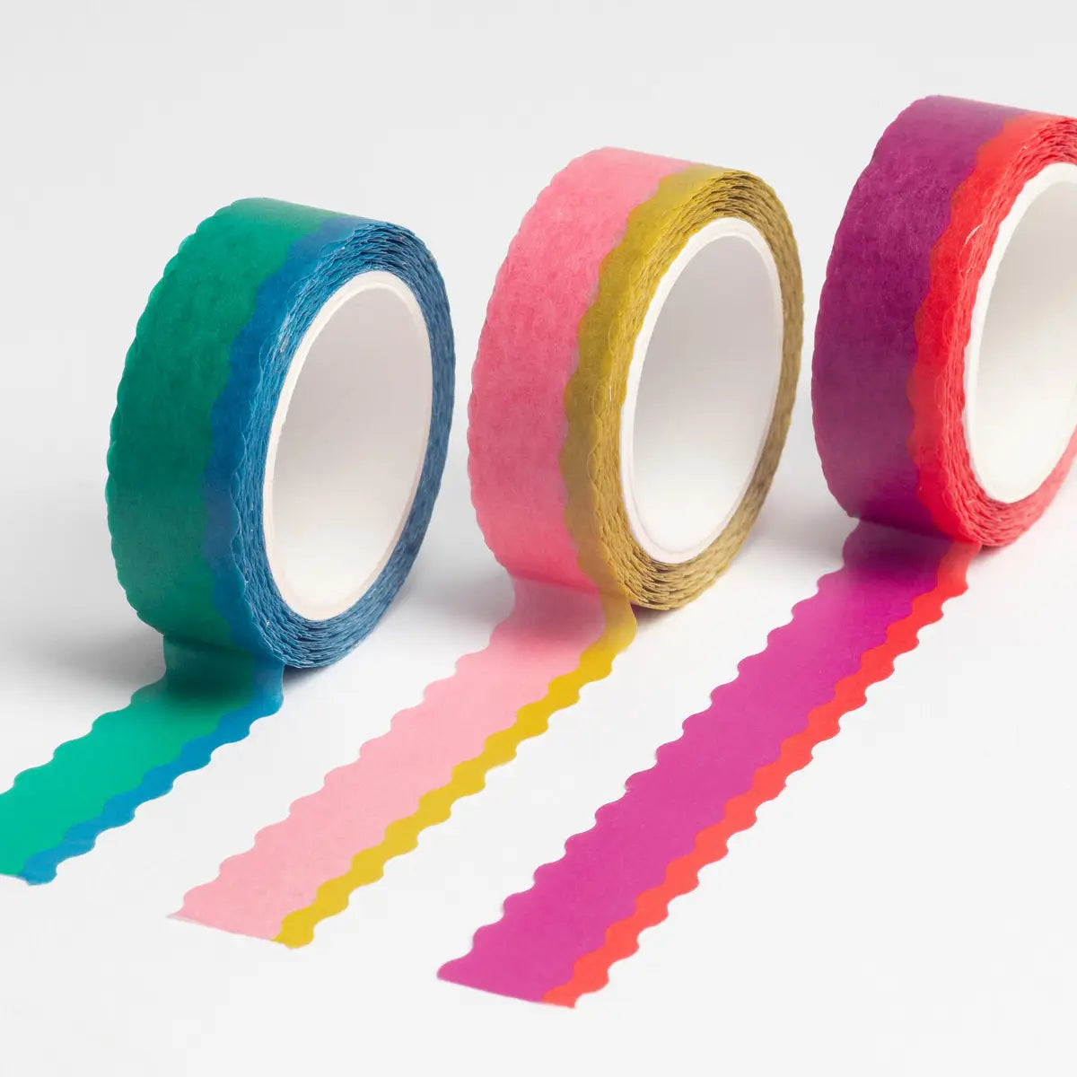 Wavy washi tape set