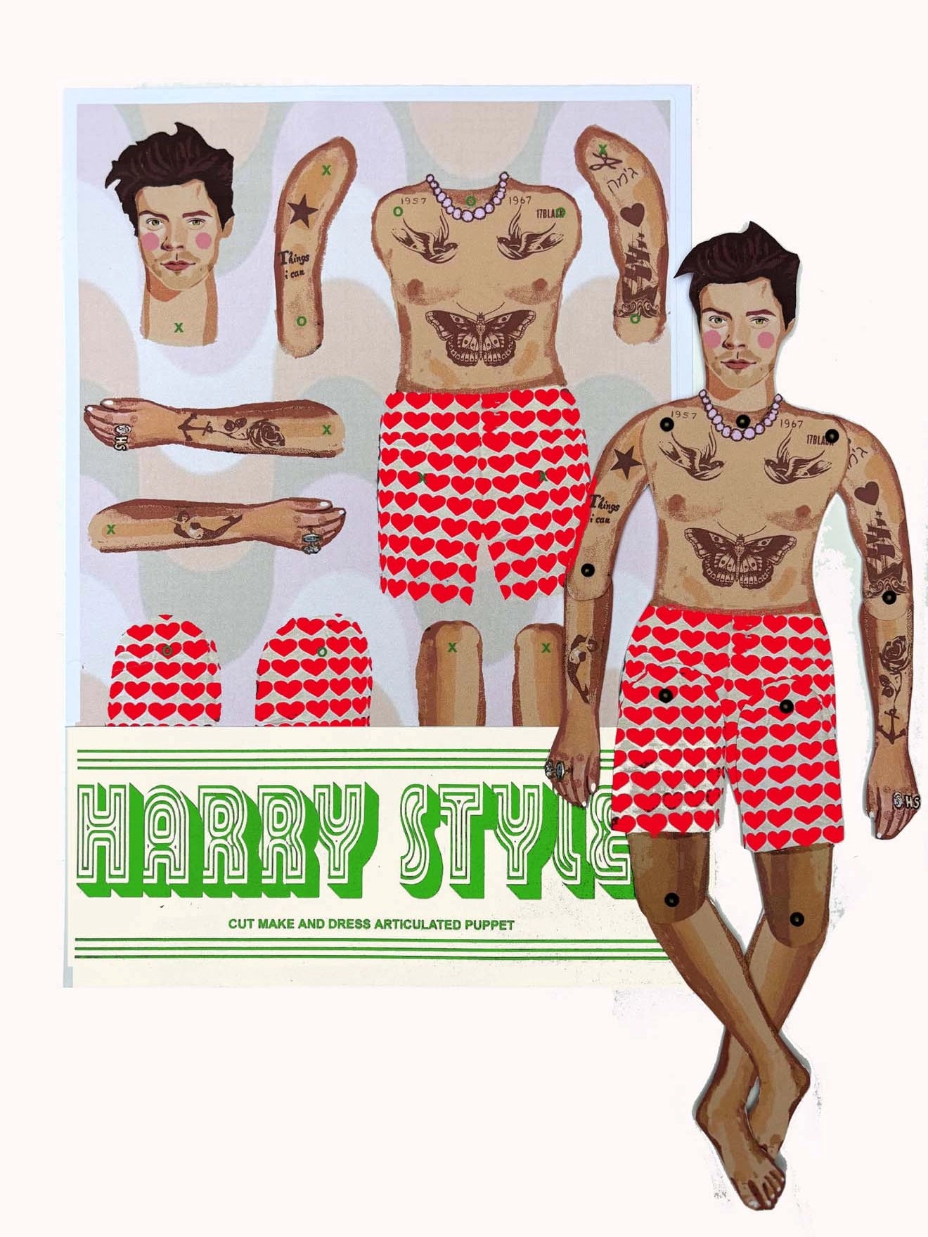 Cut and make Harry Styles