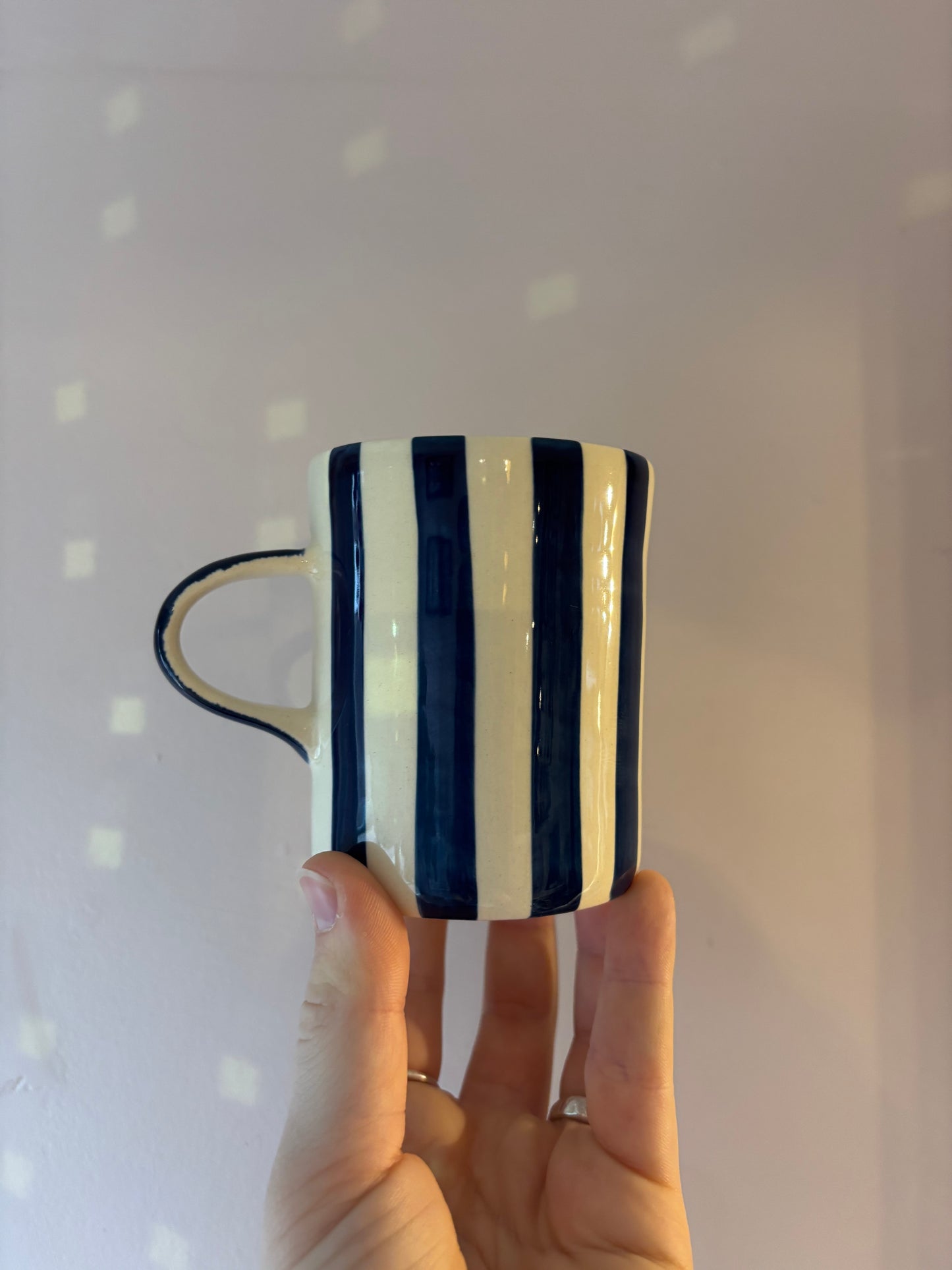 Candy stripe demi musango mug