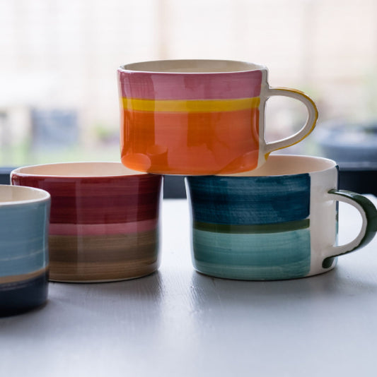 Tri-colour Musango mug