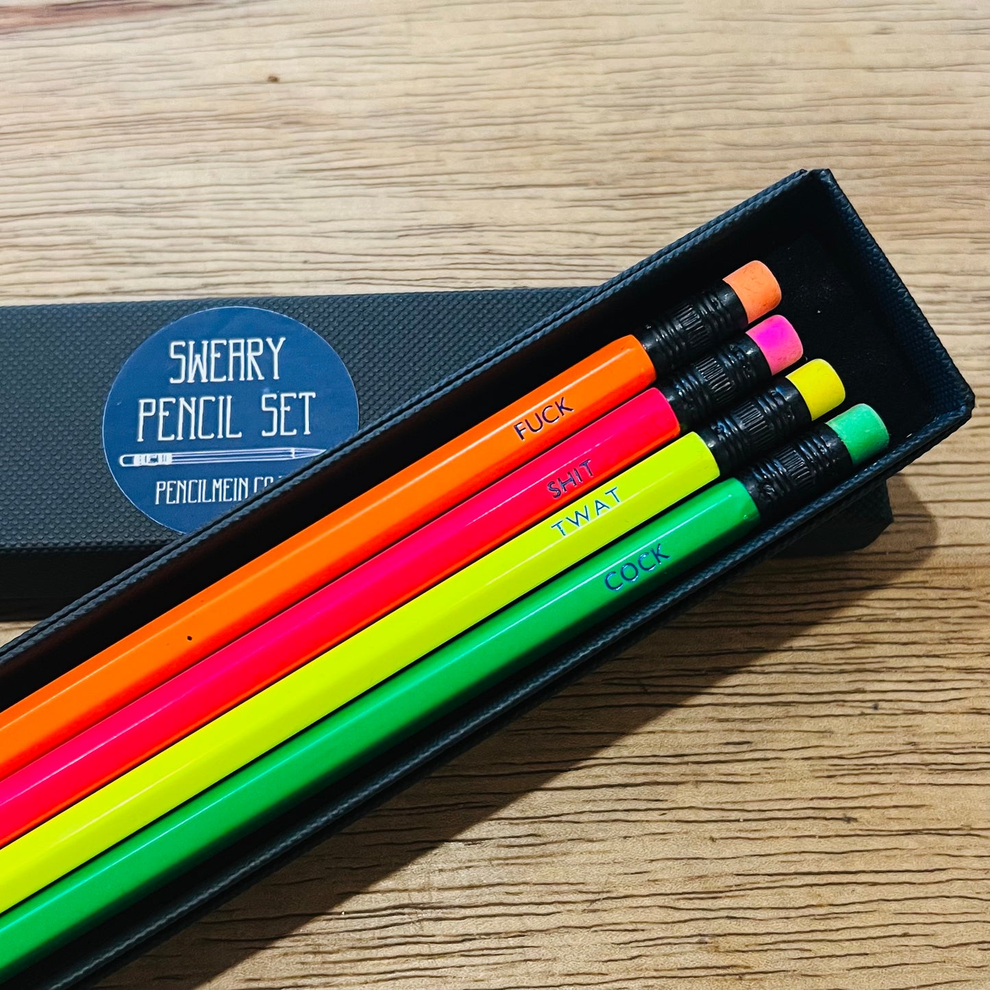 Sweary pencil set