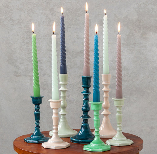 Enamel candlestick