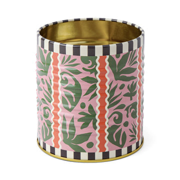 Patterned tin pen pots