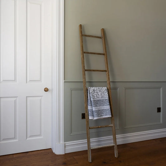 Wooden display ladder