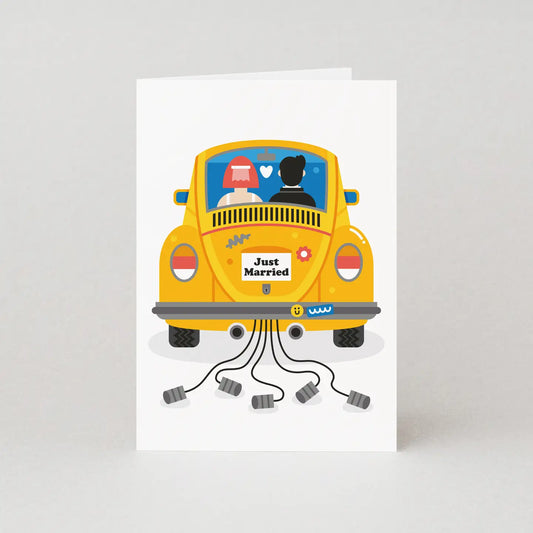 Just married card