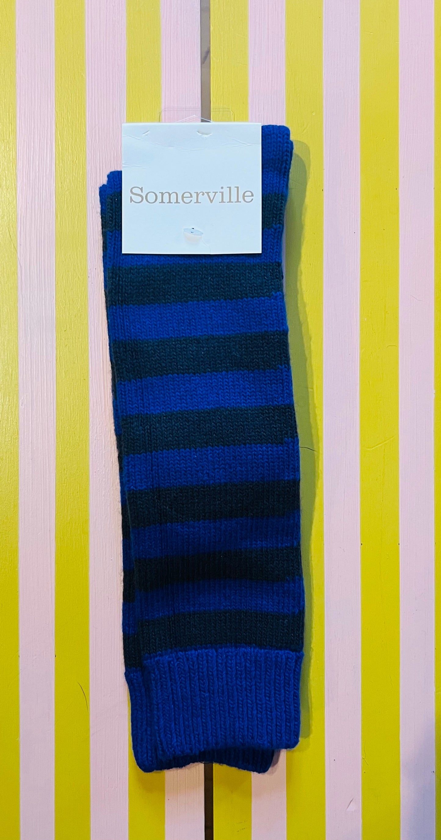 Cashmere mix long socks