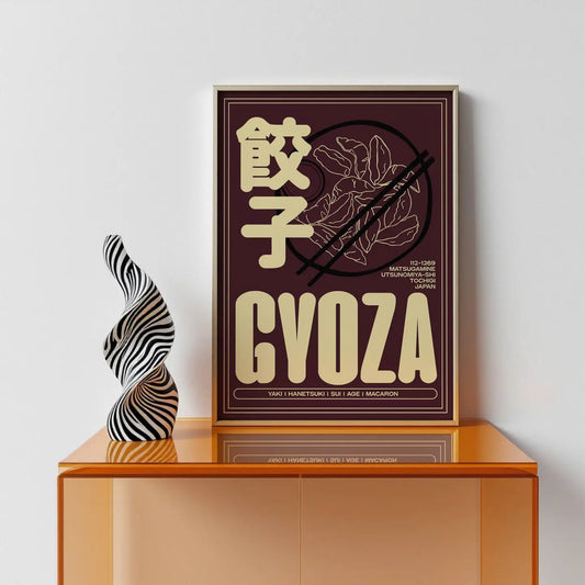 Gyoza A3 print