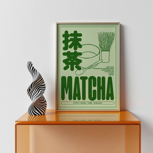 Matcha A3 print