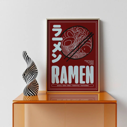 Ramen A3 print