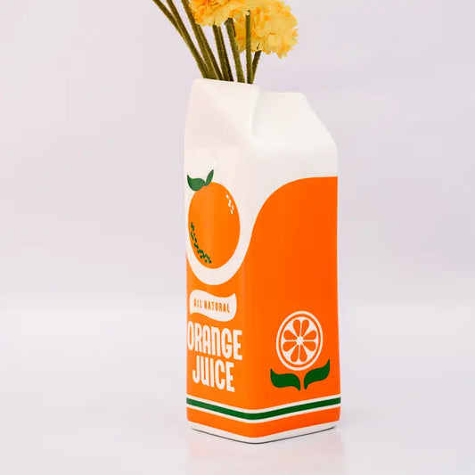 Orange juice vase