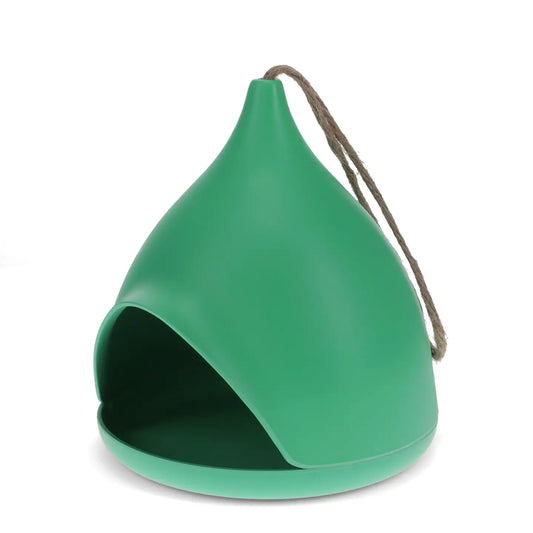 Bamboo bird feeder