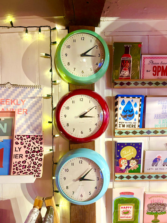Retro wall clock