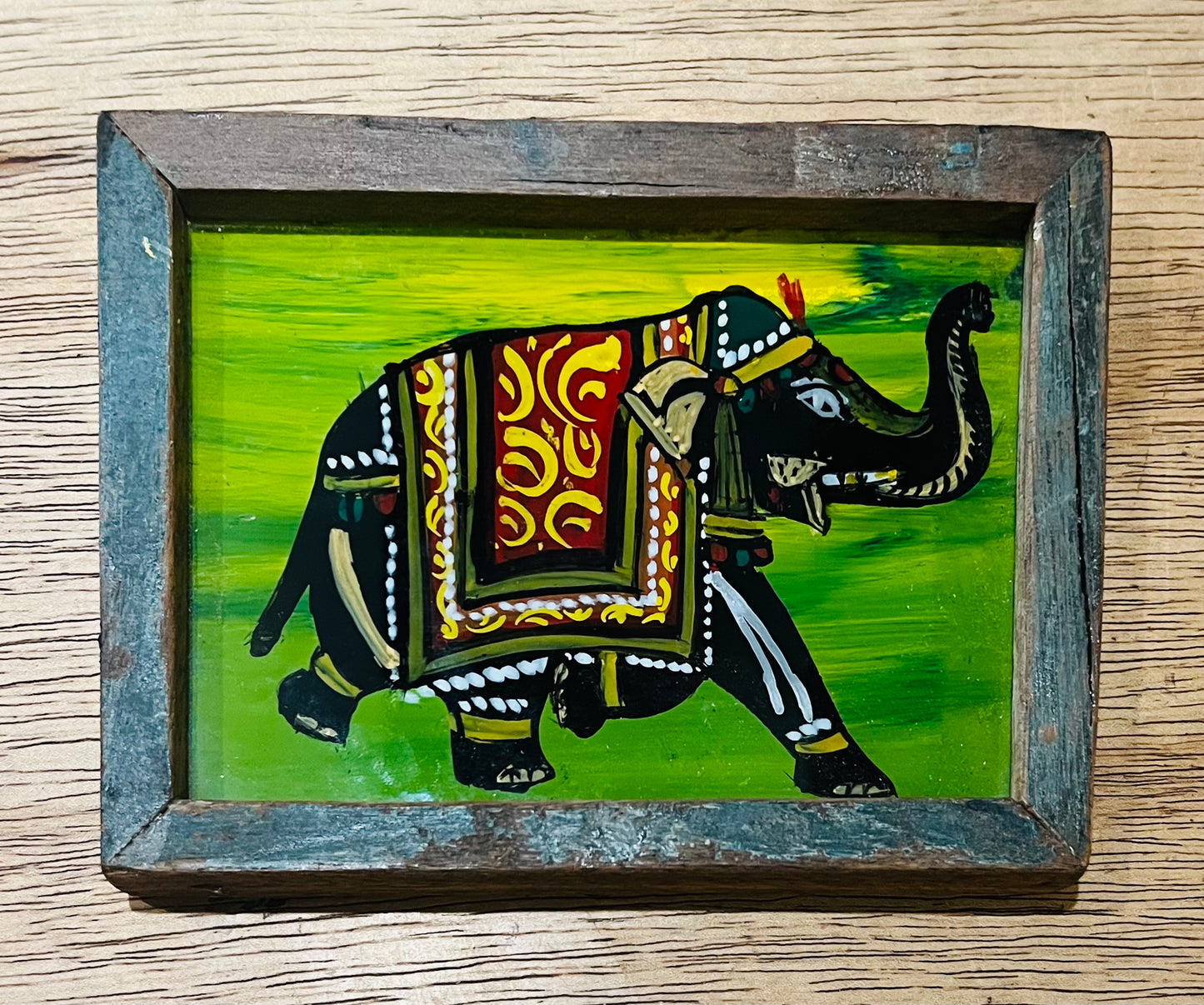 Small glass paintings