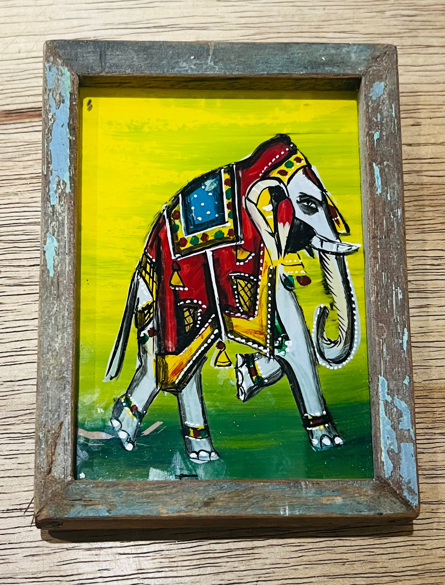 Small glass paintings