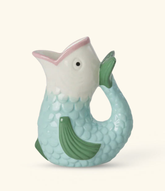 Ceramic fish vase