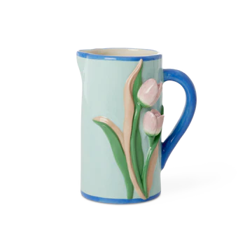 Tulip flower jug