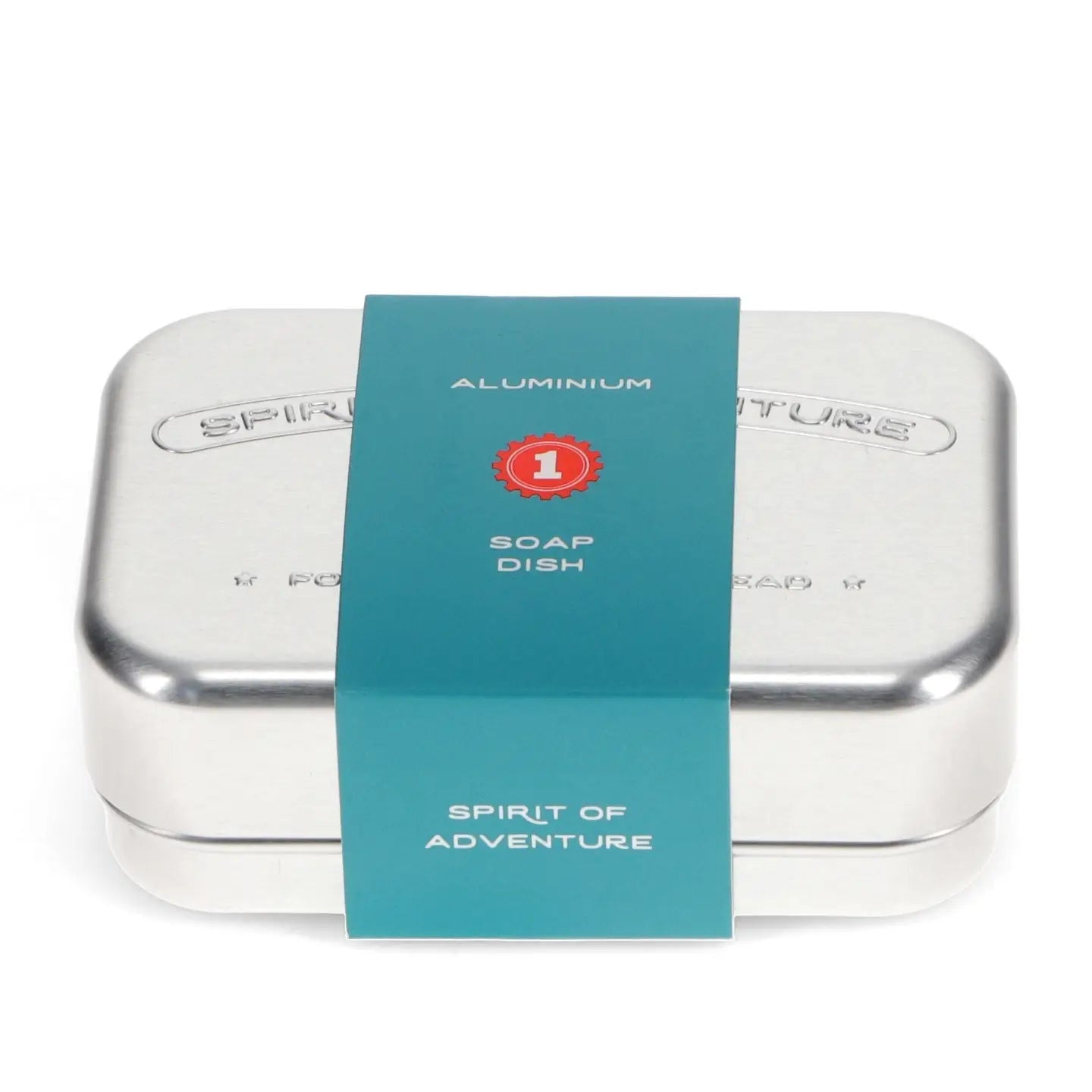 Aluminium travel soap tin