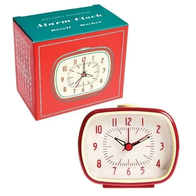 Retro alarm clock