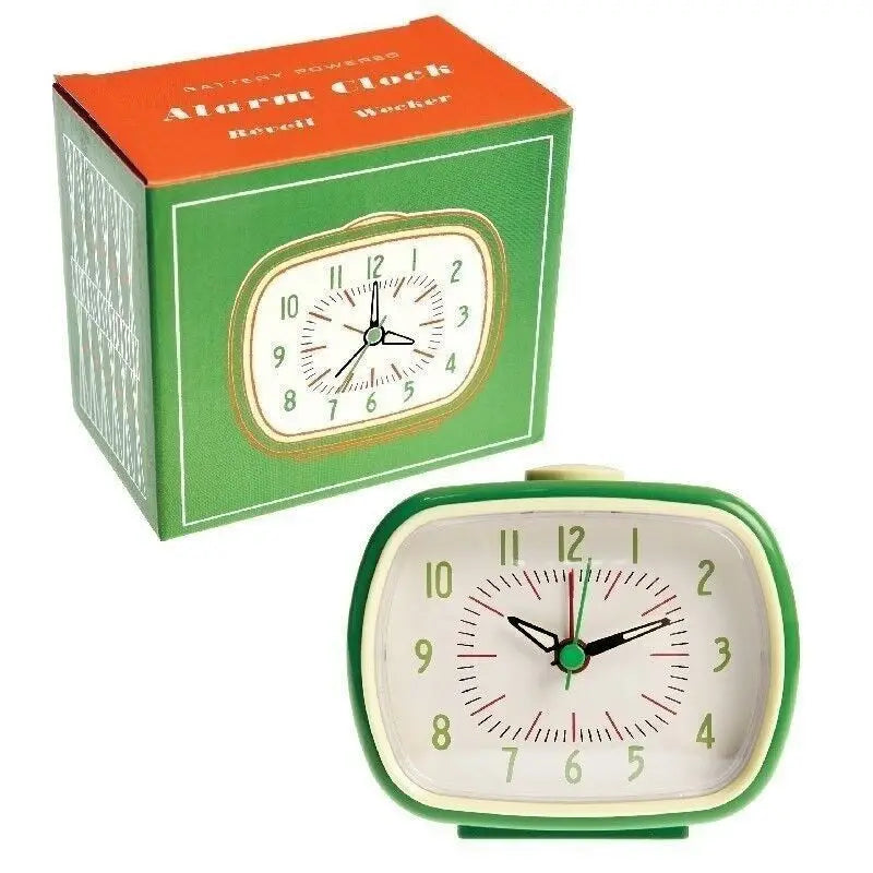 Retro alarm clock