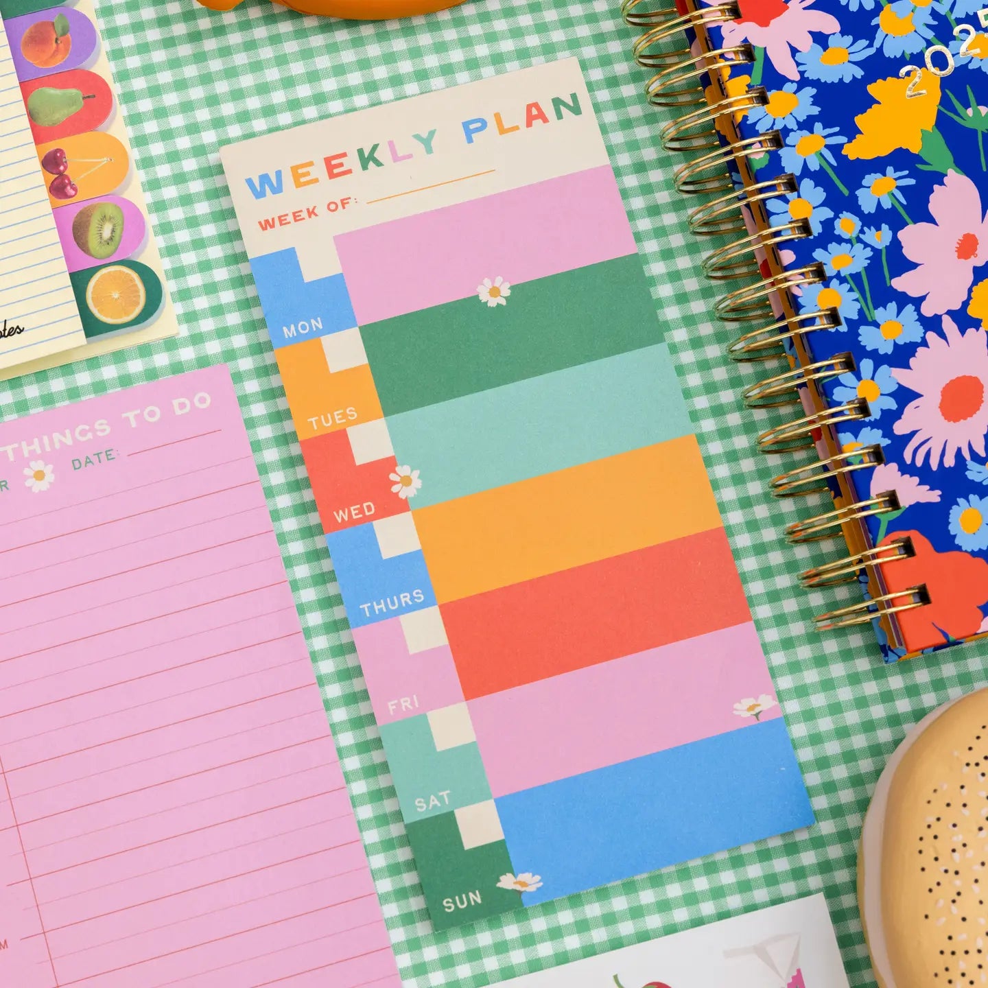Weekly + daily plan pads
