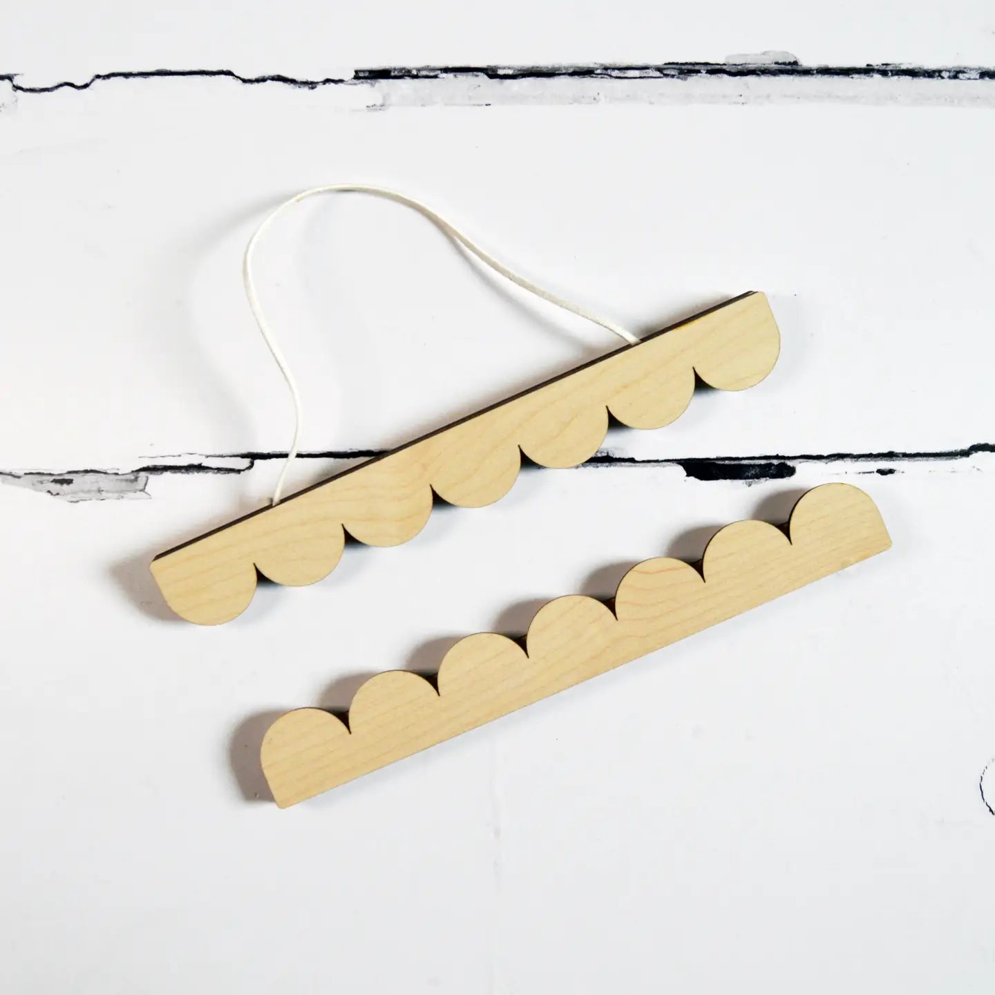 A4 scallop-edge magnetic picture hanger