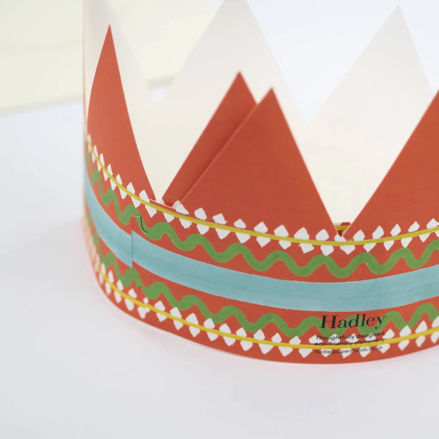 Birthday king party hat card