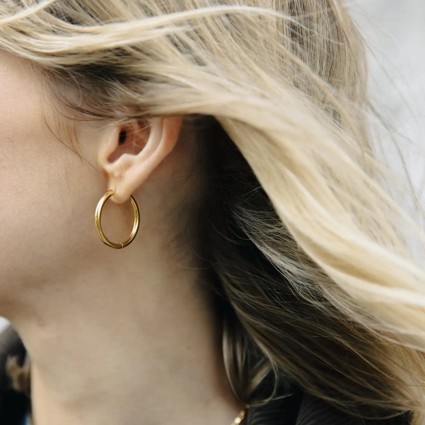 Everyday hoop earrings