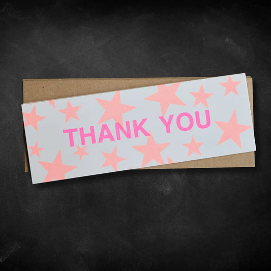Thank you notecards - long and narrow