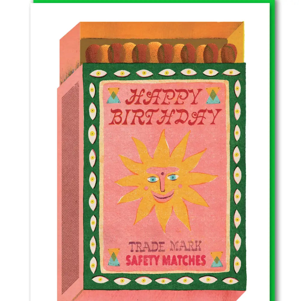 Happy birthday sun card