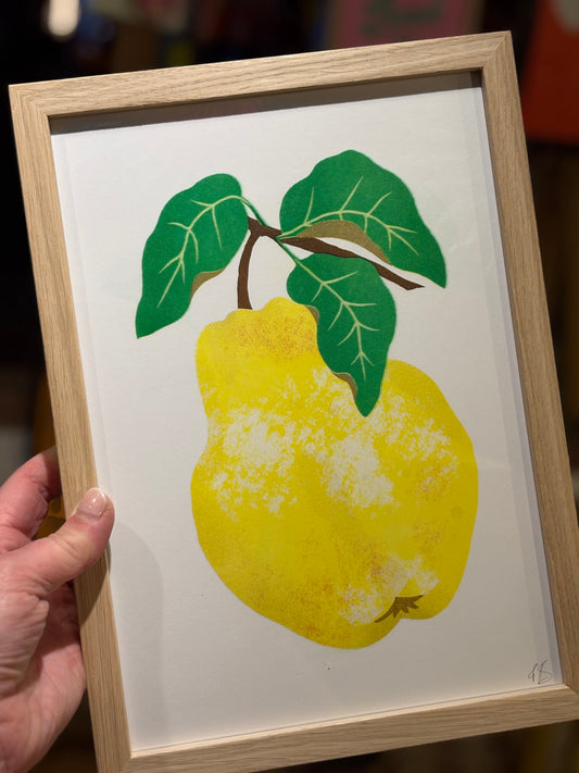 Quince A4 riso print