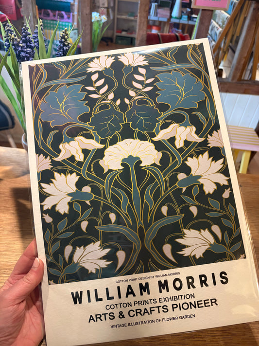 William Morris Snowdrop A3 print
