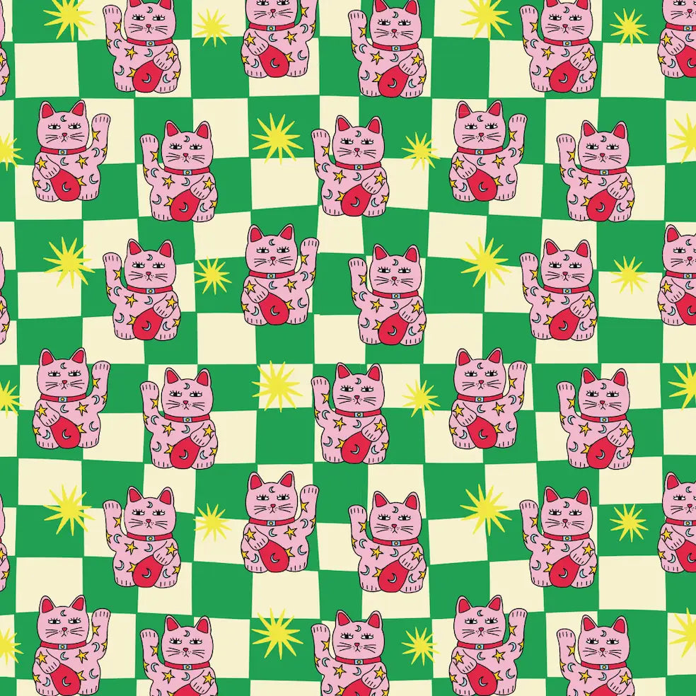 Lucky cat wrap