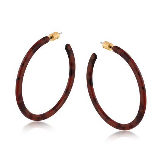 Large resin hoops - Oleandre