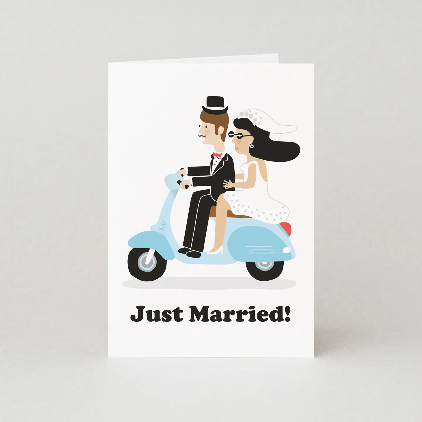 Just married moped card