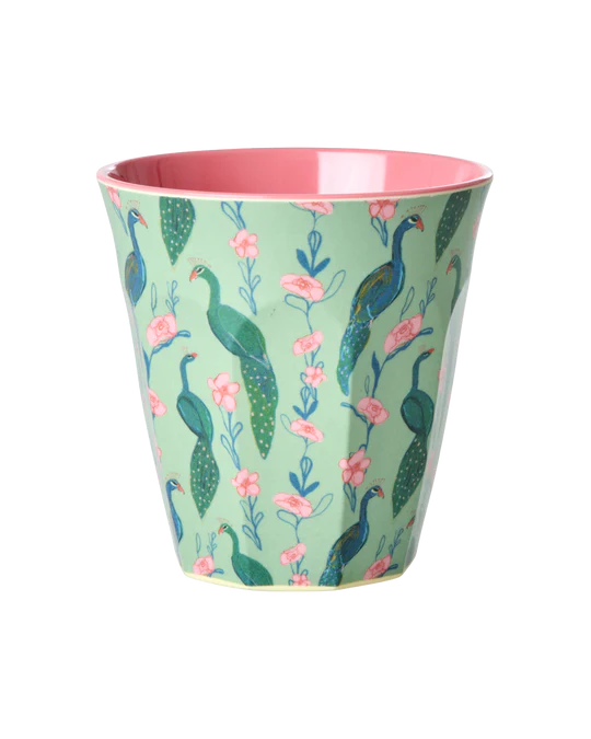Patterned melamine cups