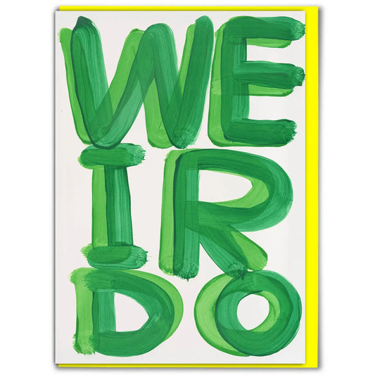 Weirdo card