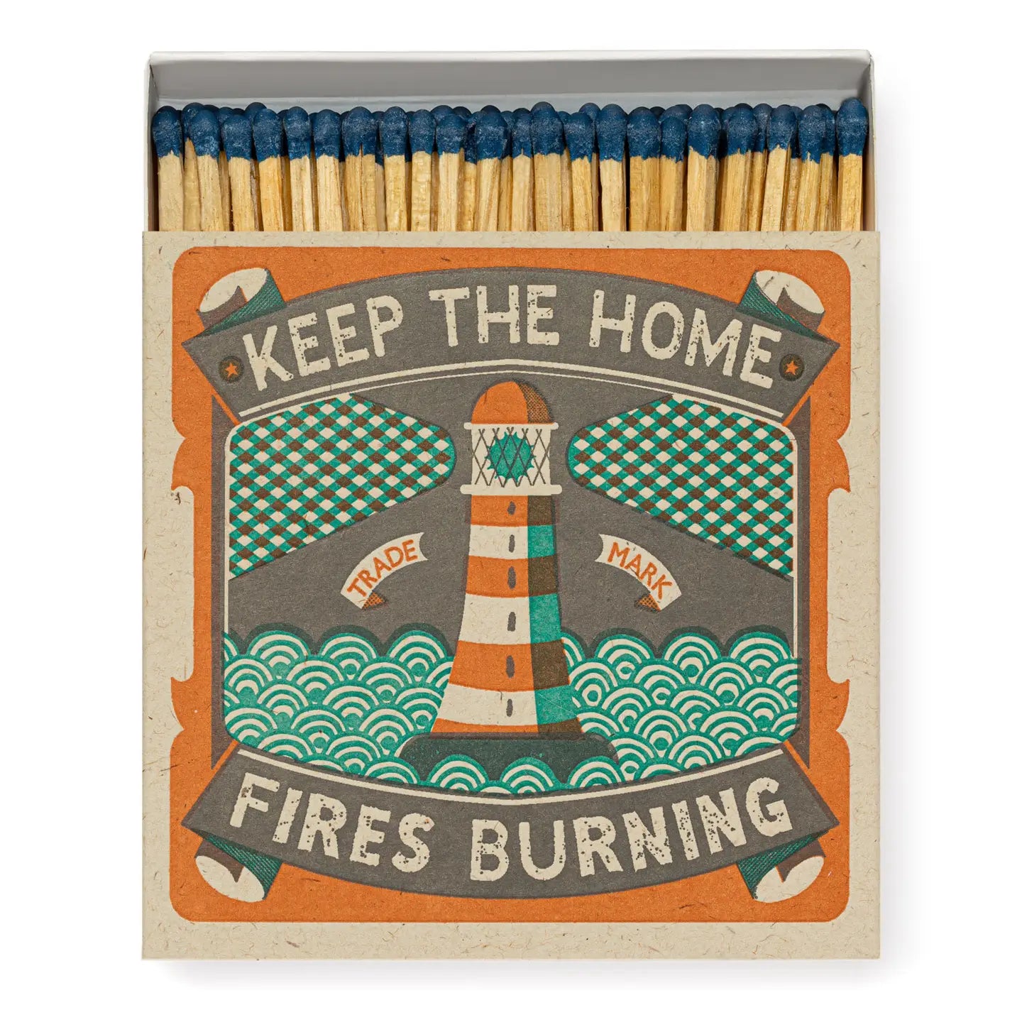 Home fires burning matches