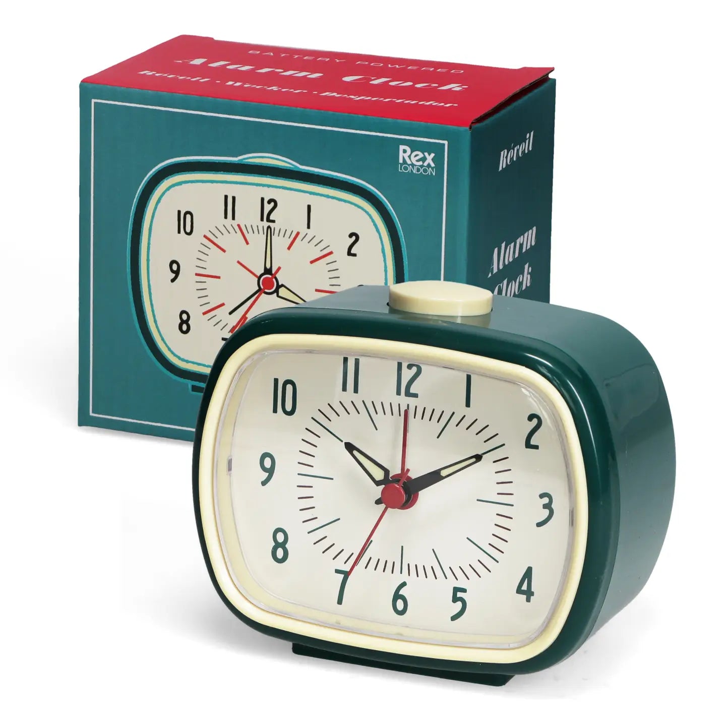 Retro alarm clock