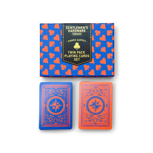 Twin pack playing cards set