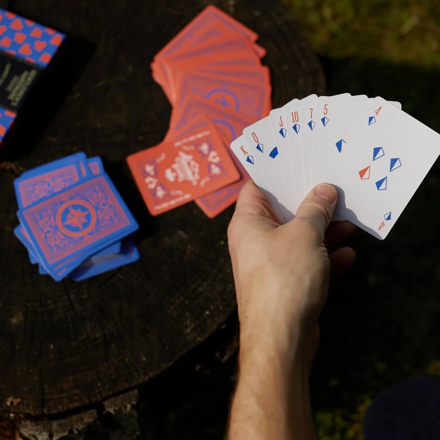 Twin pack playing cards set