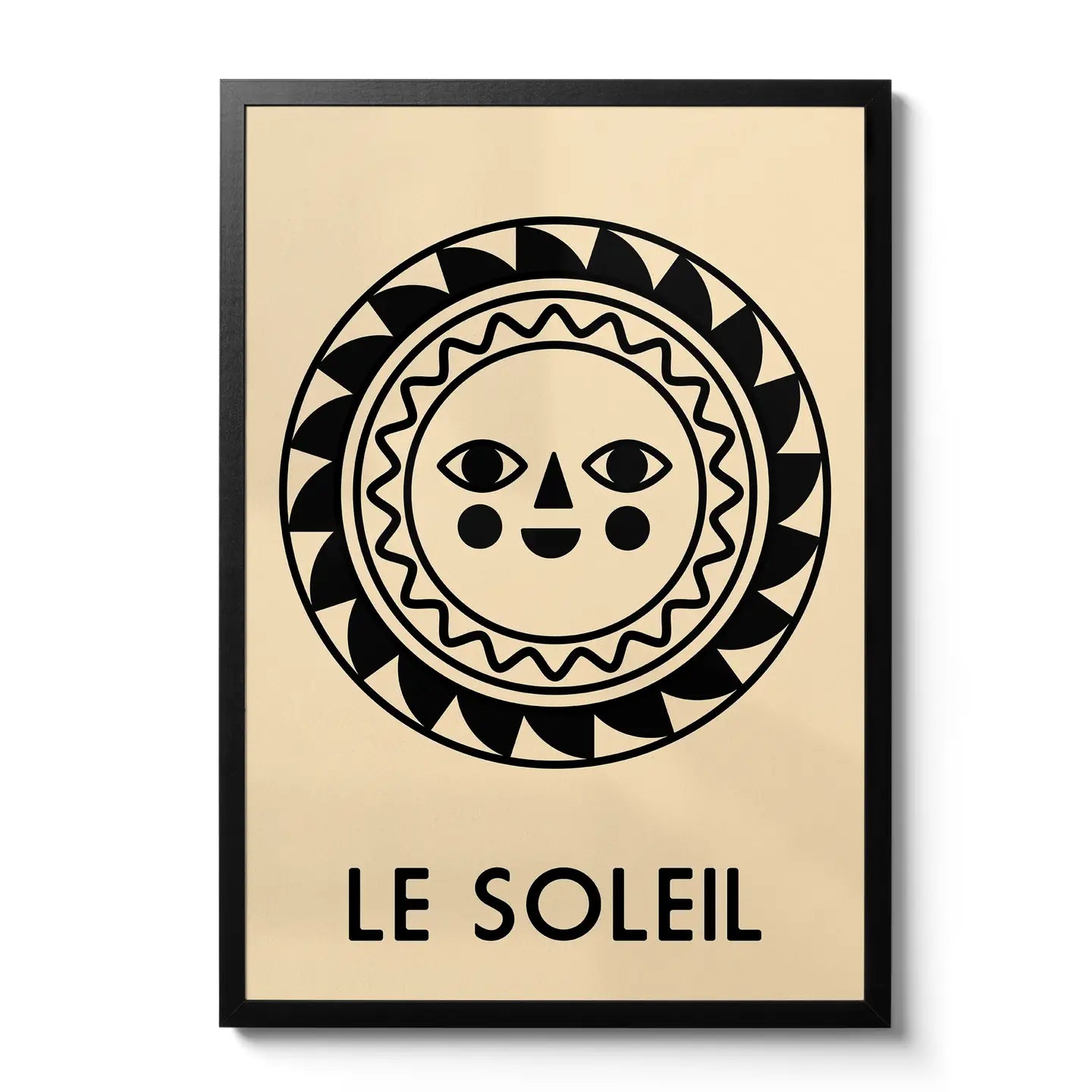 Le Soleil A3 Giclee print