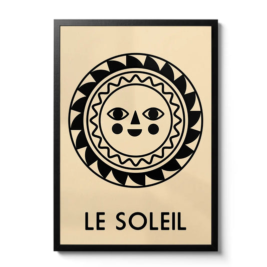 Le Soleil A3 Giclee print