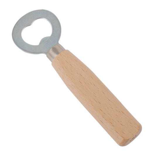 Wooden bottle opener