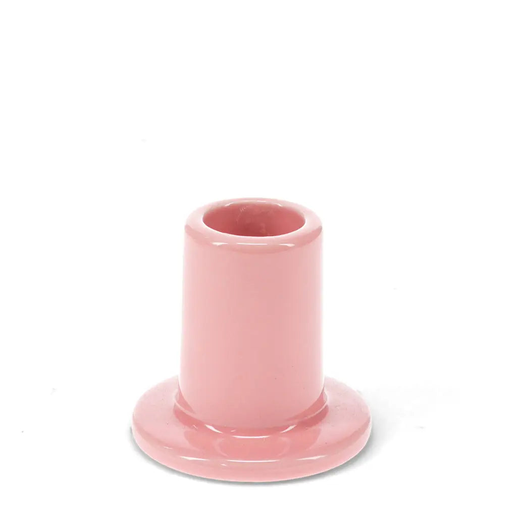 Ceramic tube candleholder