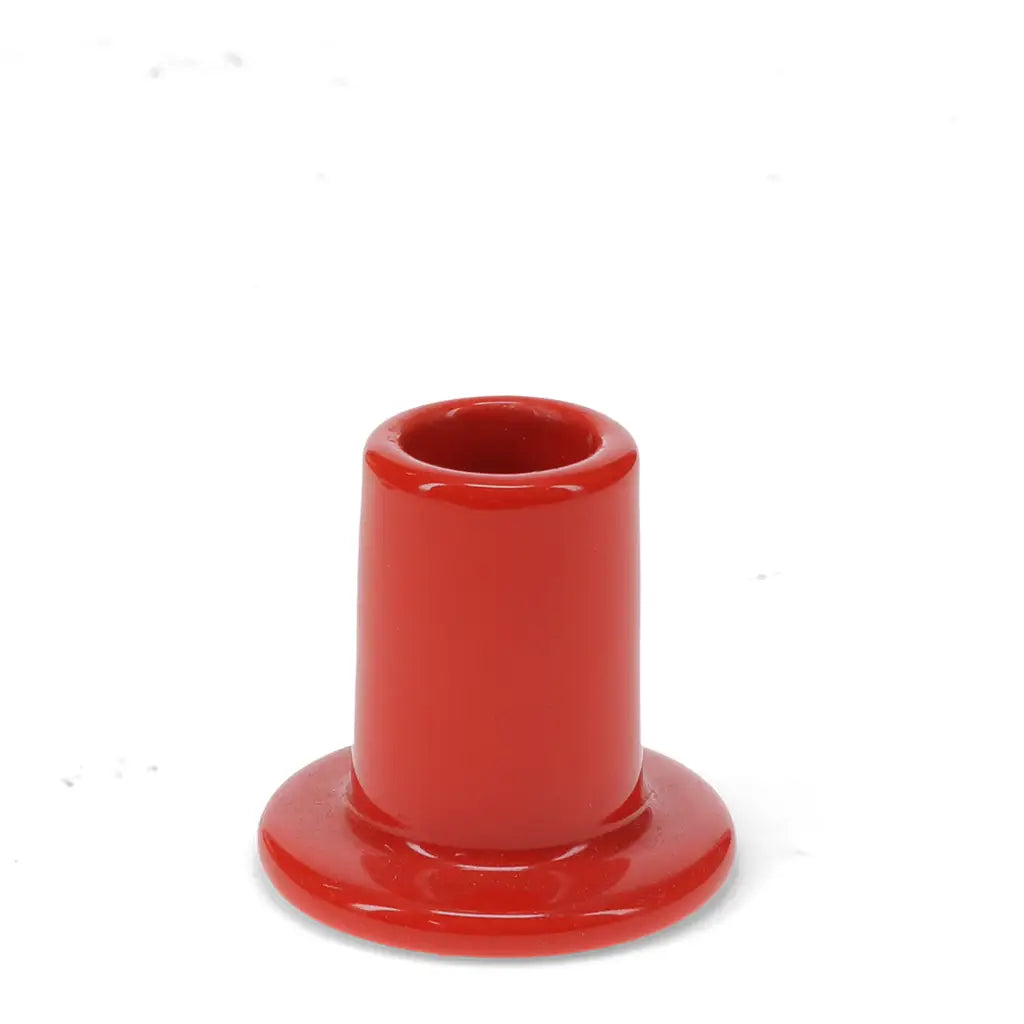 Ceramic tube candleholder