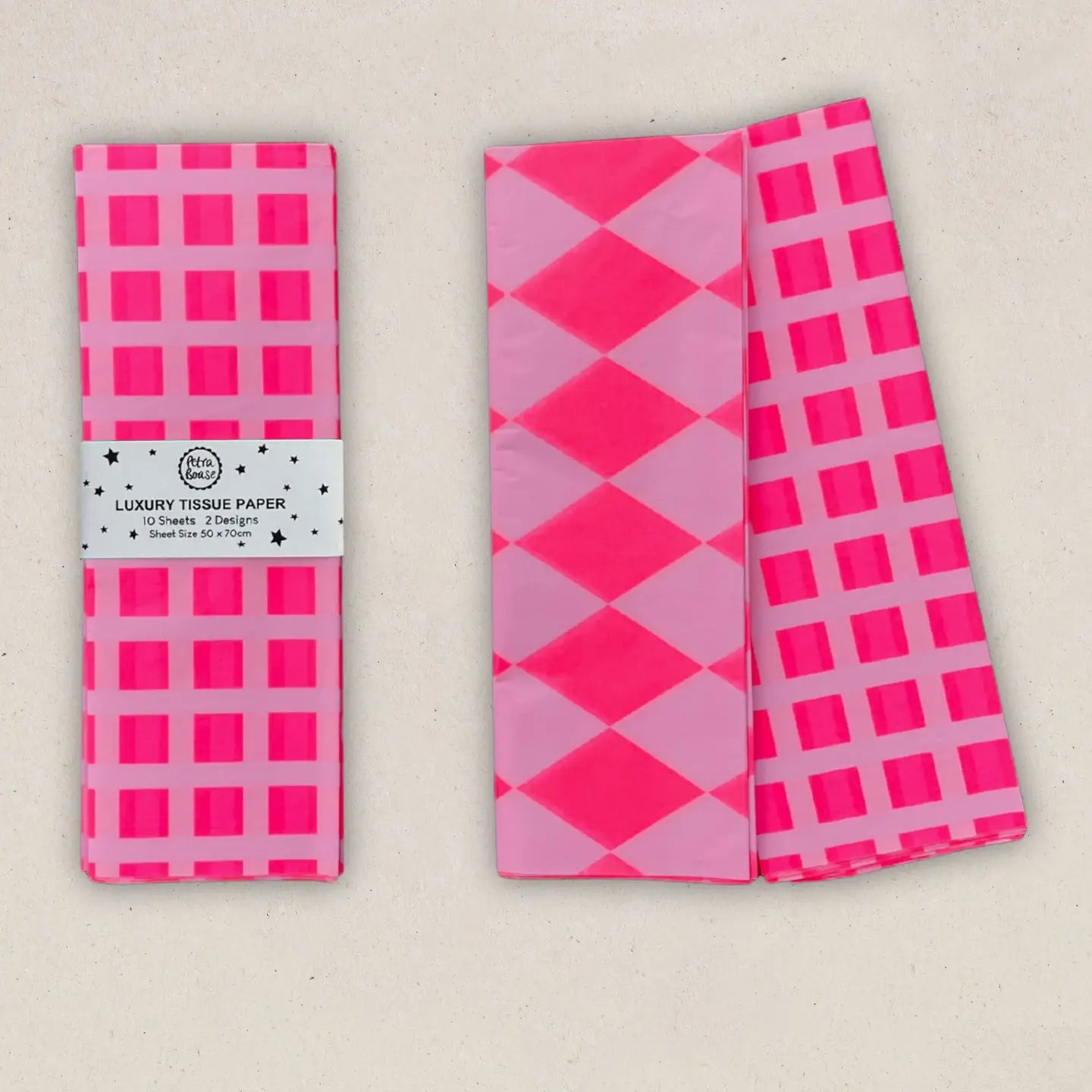 Patterned tissue paper