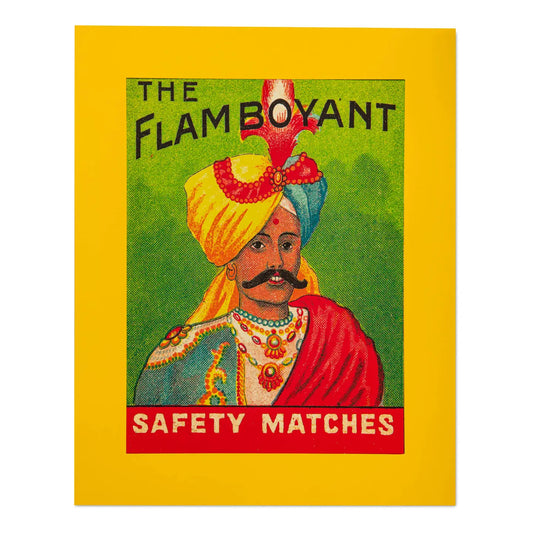 Flamboyant matchbox 40x50cm print