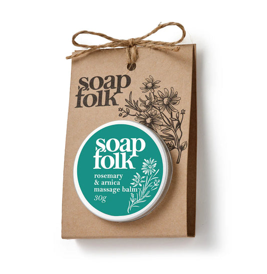 Rosemary and arnica massage balm