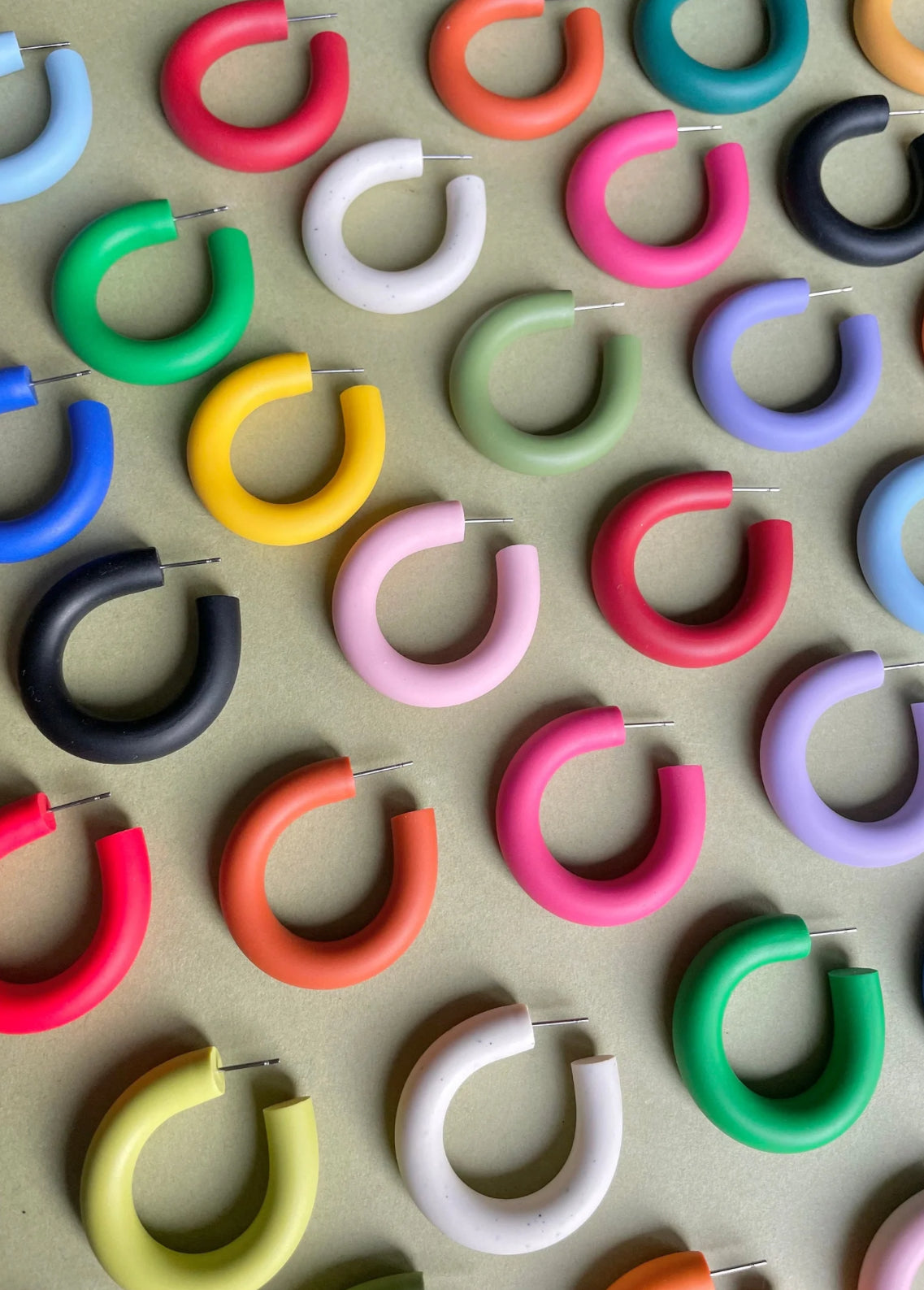 Large plain hoops - Kalei